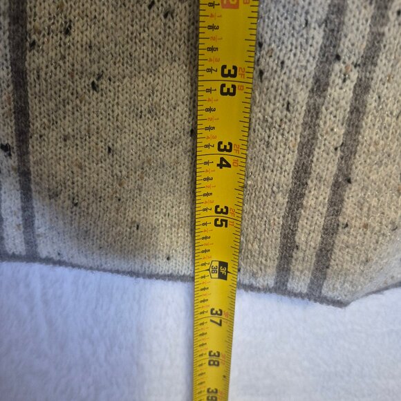 Nine West Hooded Cardigan Sweater M NWT Open Front Wool Blend Lagenlook Comfy - Picture 8 of 9